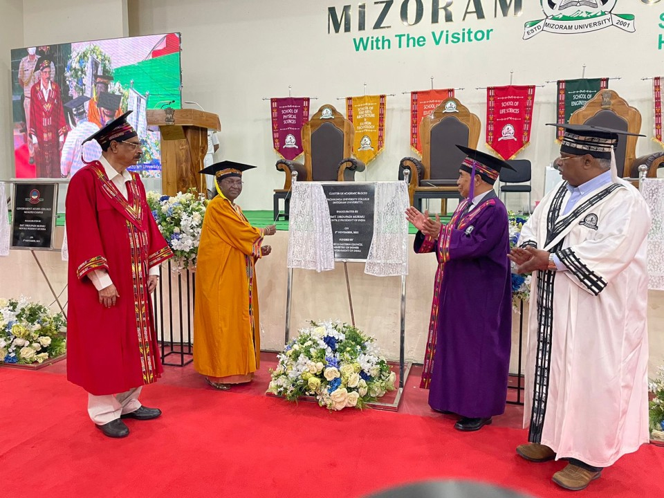 President of India Droupadi Murmu inaugurated the campus of IIMC North East at Mizoram University | Campusvarta