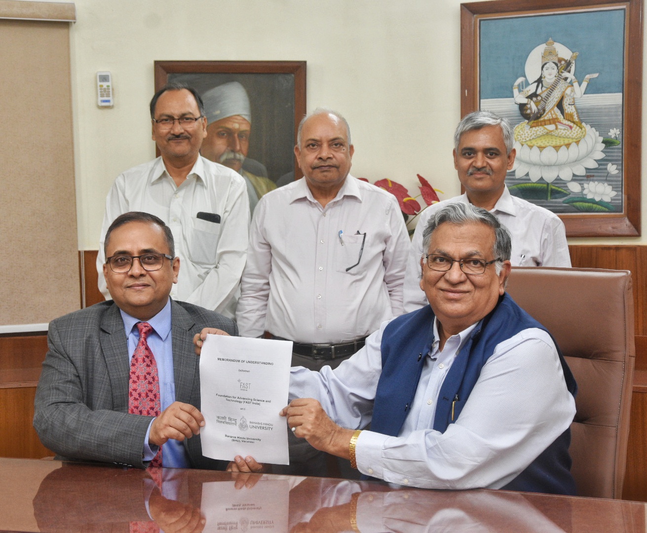 BHU inks MoU with Fast-Inia, to collaborate for strengthening research ecosystem | Campusvarta