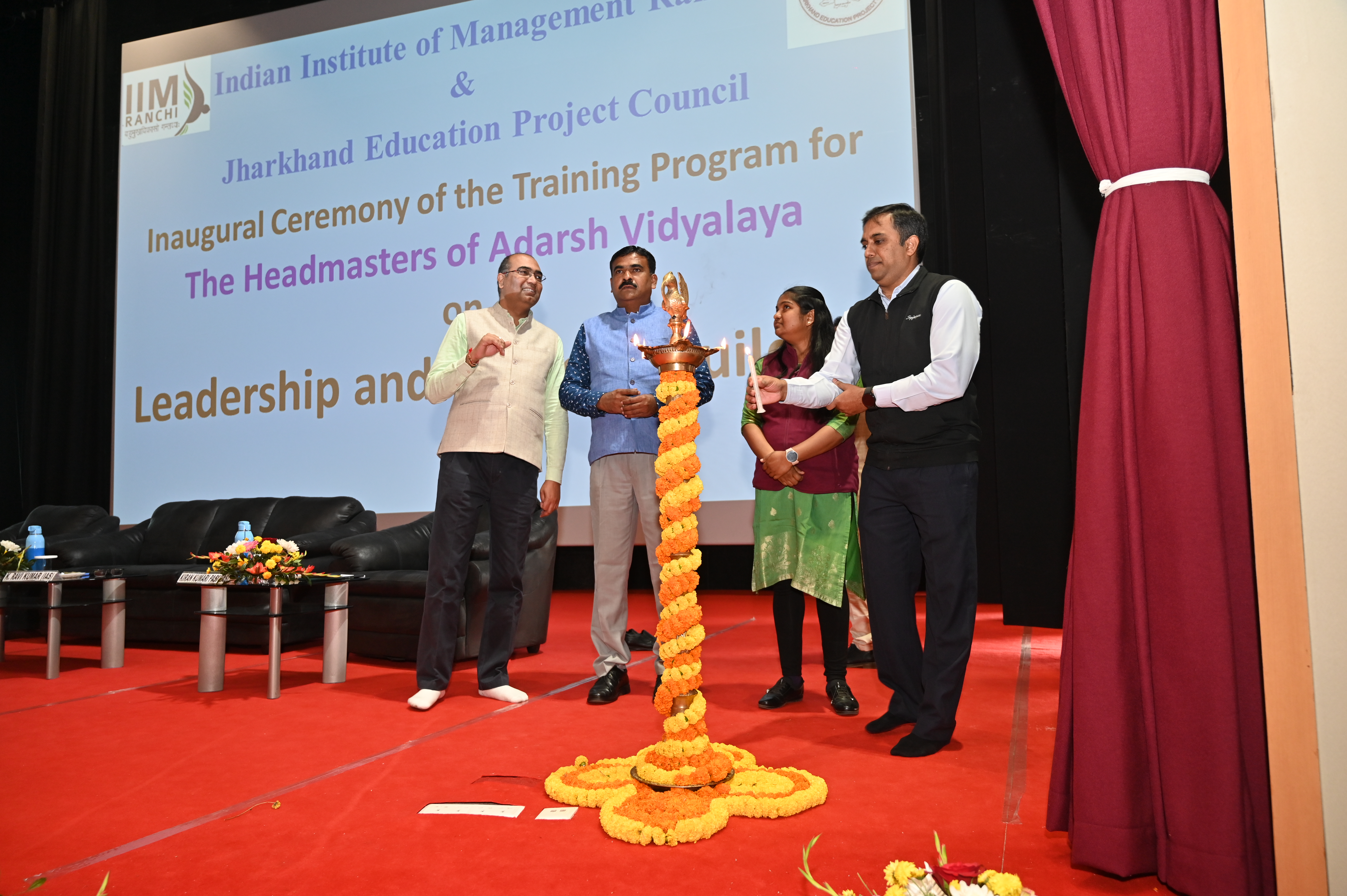 Inaugural Ceremony of the Headmaster's Training Program in Leadership and Capacity Building at IIM Ranchi