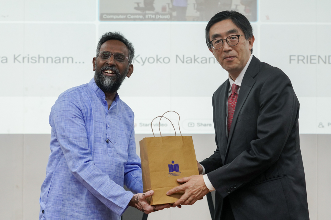 IIT Hyderabad, with JICA, conducted First JICA Chair Lecture by Prof Taichi Ono | Campusvarta