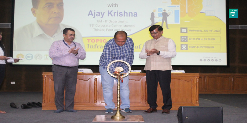 Chandragupt Institute of Management Patna (CIMP) Hosts Thought-Provoking Interaction on "Infrastructure of Thinking | Campusvarta