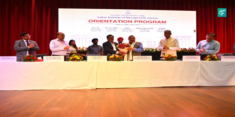 IIM Jammu Commences New Academic Year with Holistic Orientation Program | Campusvarta