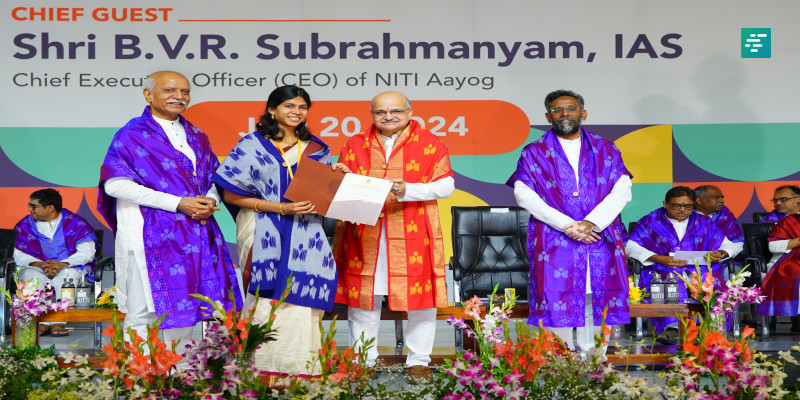 1103 Degrees were conferred during the 13th Convocation at IIT Hyderabad