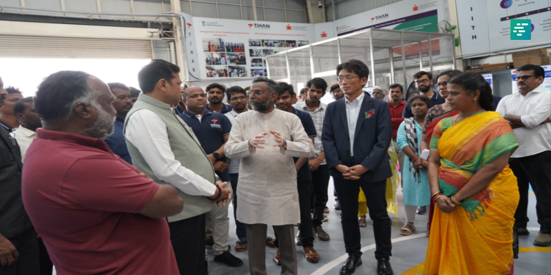 IT Minister Applauds TiHAN, IIT Hyderabad at the Review Meeting of IITH Suzuki Motor Corporation Project – “ADAS for Point-to-Point Navigation  System for Autonomous Car Adaptable for Indian Scenarios" | Campusvarta