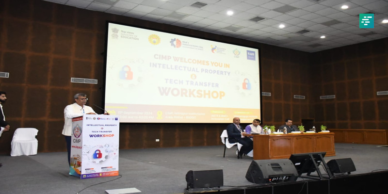 CIMP Hosts Intellectual Property & Technology Transfer Workshop in Collaboration with AICTE & MoE's Innovation Cell | Campusvarta