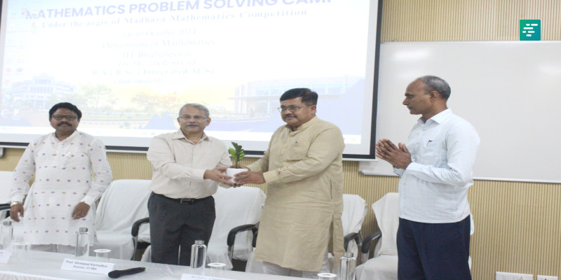 IIT Bhubaneswar organizes Mathematics Problem Solving Camp ‘Logical thinking and Open Mindedness help in solving problems in mathematics and real life’ | Campusvarta