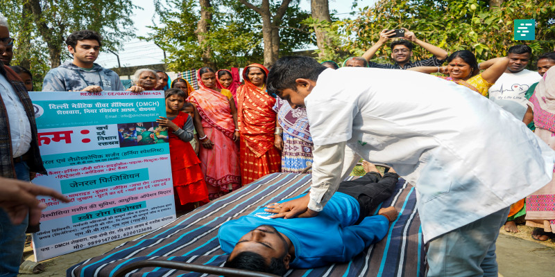 IIM Bodh Gaya in Collaboration with DMCH Organises a Two-Day Life-Saving Initiative with CPR Training and Health Camps