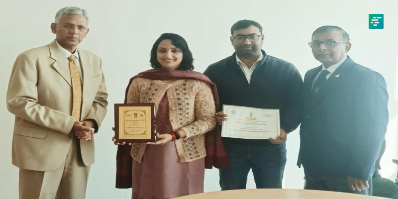 IIM Jammu bestowed with Award for Excellence in Implementation of Official Language Policy