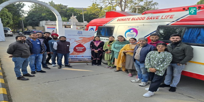 IIM Jammu Organizes Blood Donation Camp in Collaboration with Thalassemia Welfare Society and Govt. Medical College Jammu