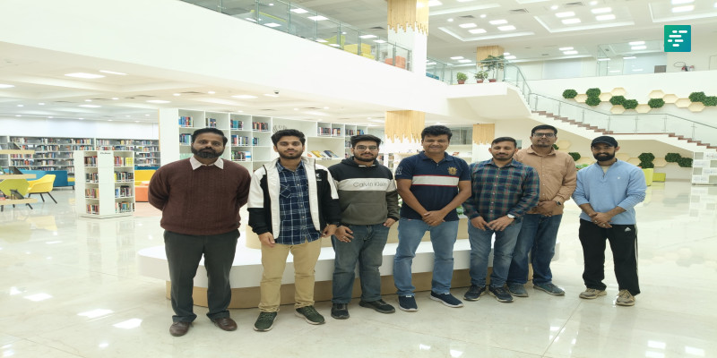 IIT Jammu Students Visit IIM Jammu for an Enriching Campus Tour