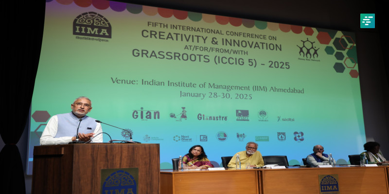 ICCIG 5 at IIMA brings together global innovators, academicians, and industry leaders to empower grassroots innovations